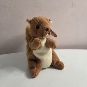 Nuts Ty  Plush Squirrel Toy
